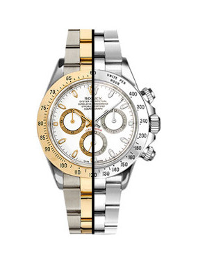 Avant 2023 l Daytona Acier - Full Or - Acier/Or sur Bracelet Oyster