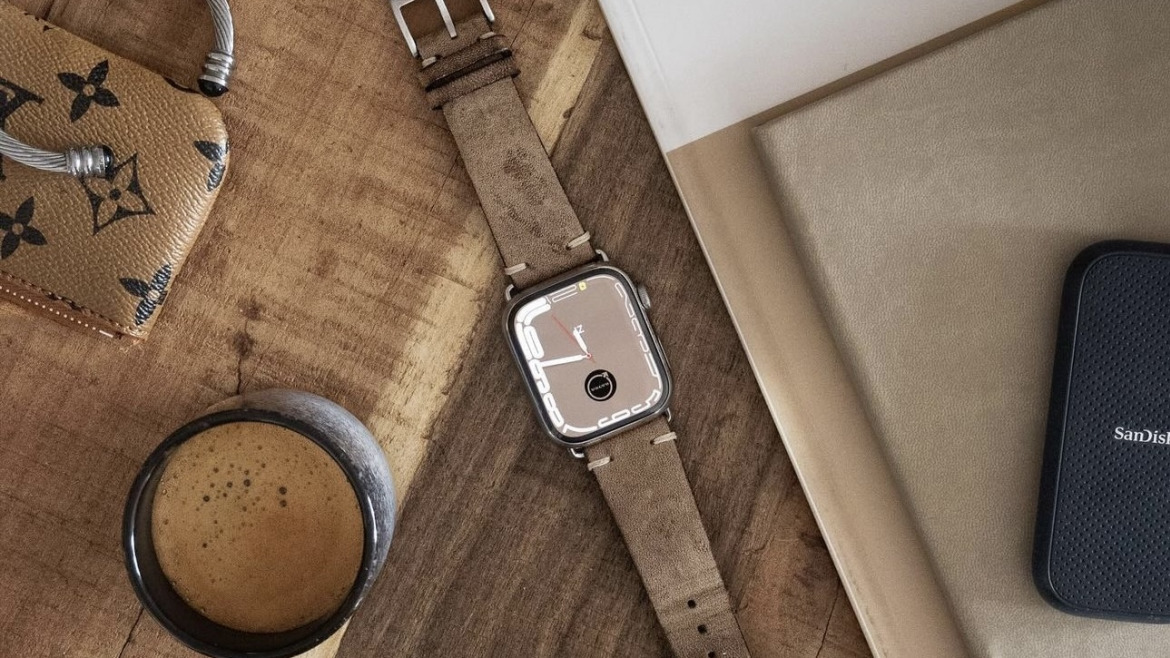 Bracelet montre Veau Ethnic Apple Watch